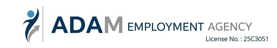 Adam Employment Agency Pte Ltd